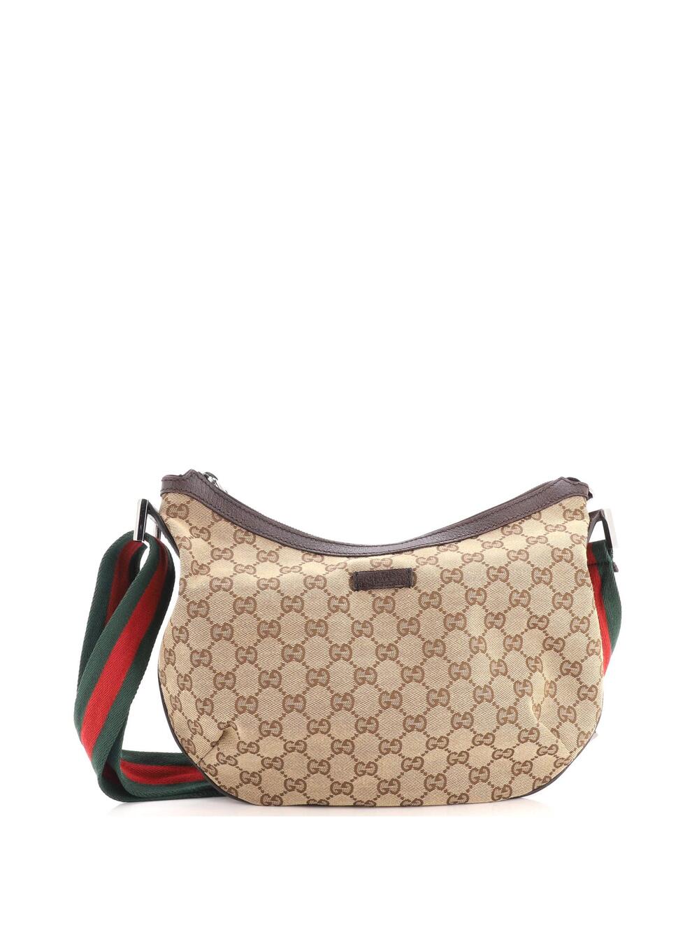 Gucci Saddle Zip Messenger Bag Gg #298459G83B